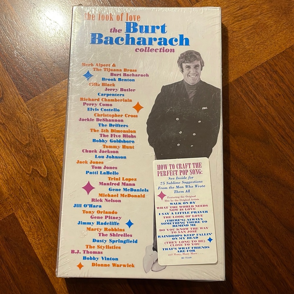 SEALED - THE BURT BACHARACH 3 CD COLLECTION - "THE LOOK OF LOVE" - COLLECTIBLE!
